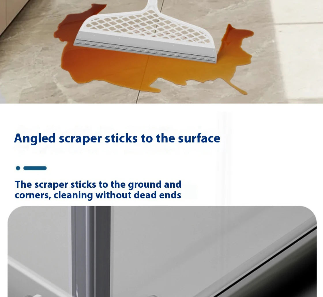 Silicone Scraper Broom Magic Wiper High Place Glass Wiper Floor Mop Household Splicing Cleaning Broom Bathroom Sweeping Water