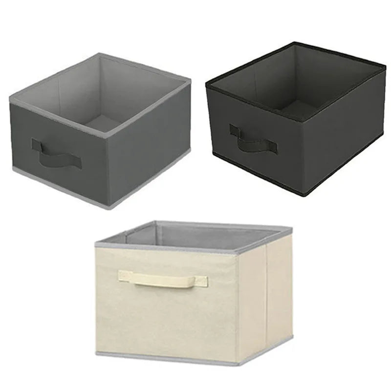 Fabric storage box Household wardrobe storage box Household drawer wardrobe storage