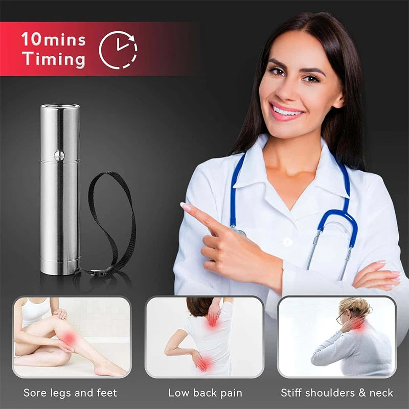 Red Light Therapy Device Pen for Body Therapy Skin Care Health 630nm, 660 nm, 710 nm, 850nm, 900nm Near Infrared Lamp