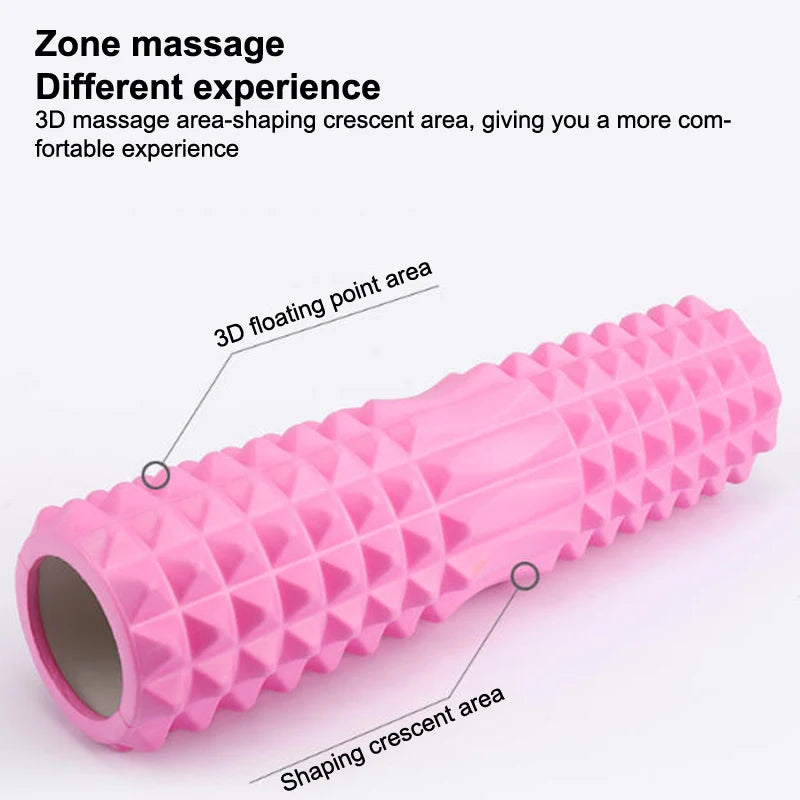 New Yoga Column Roller Fitness Equipment EVA Foam Roller Yoga Pilates Yoga Block Gym Roller