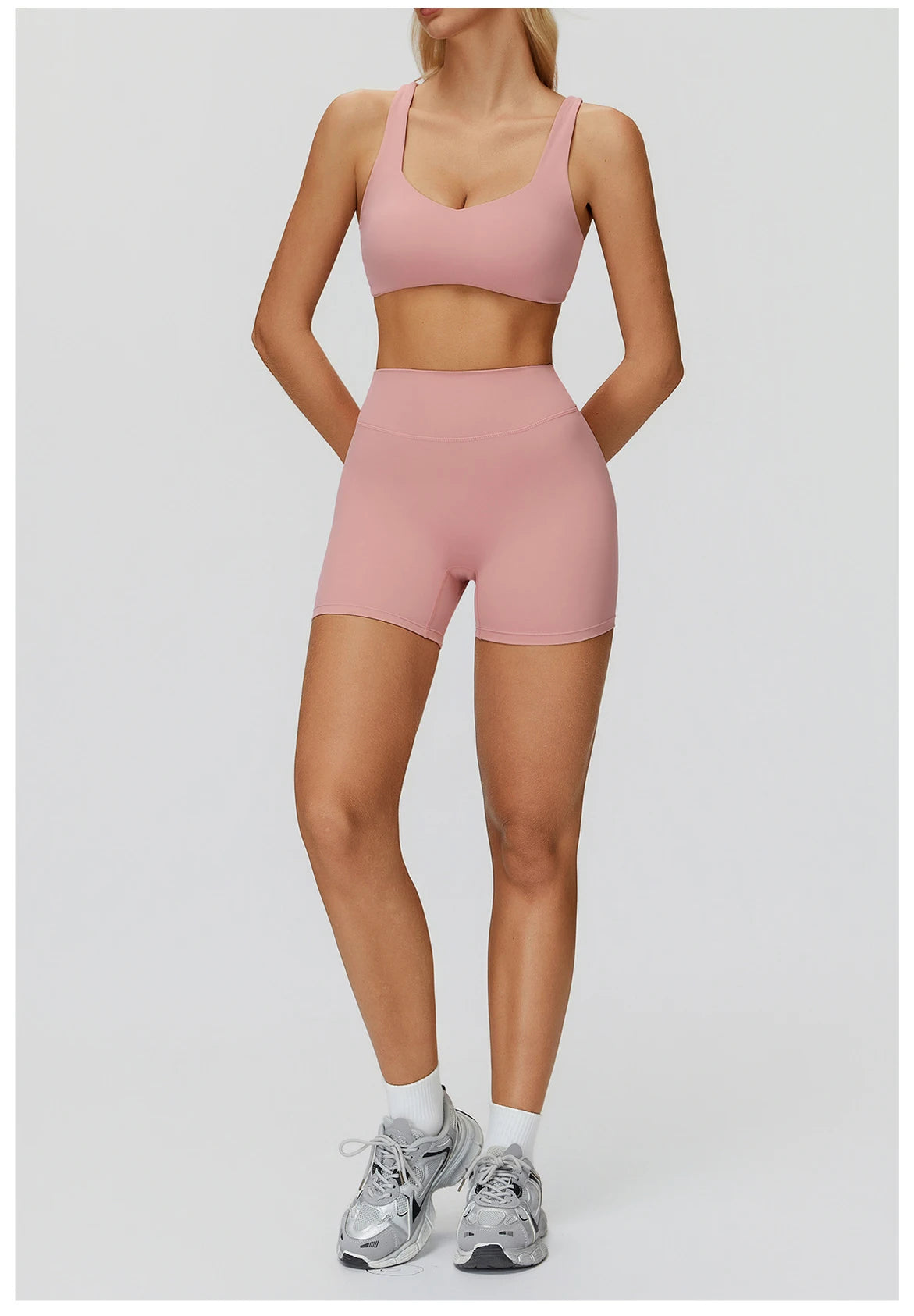 Yoga set 2 pieces women's sportswear gym clothes exercise running fitness set