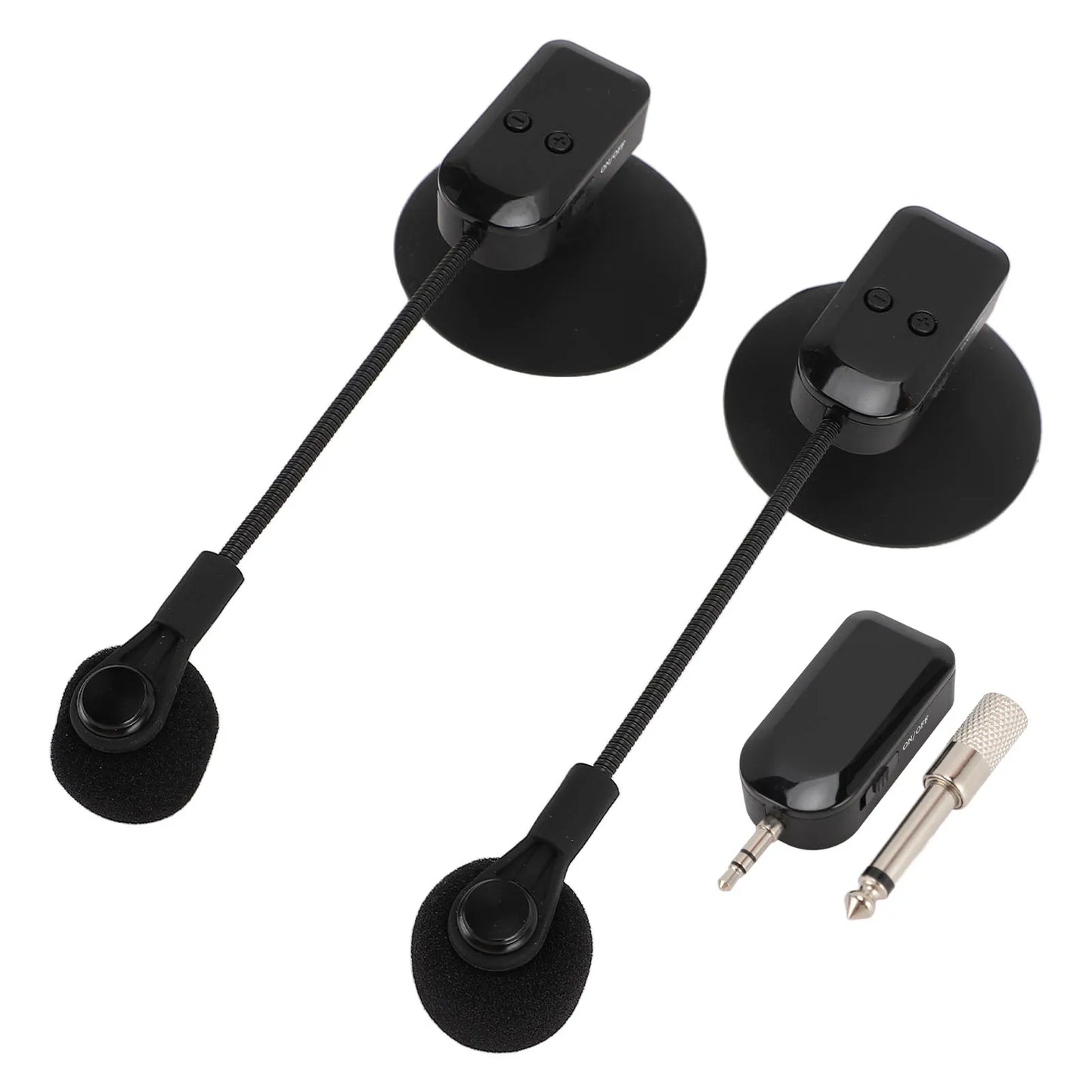 Wireless Instrument Microphone 2.4G Wireless 360° Rotation Guitar, Violin, Accordion, Guzheng Performance Wireless Microphone