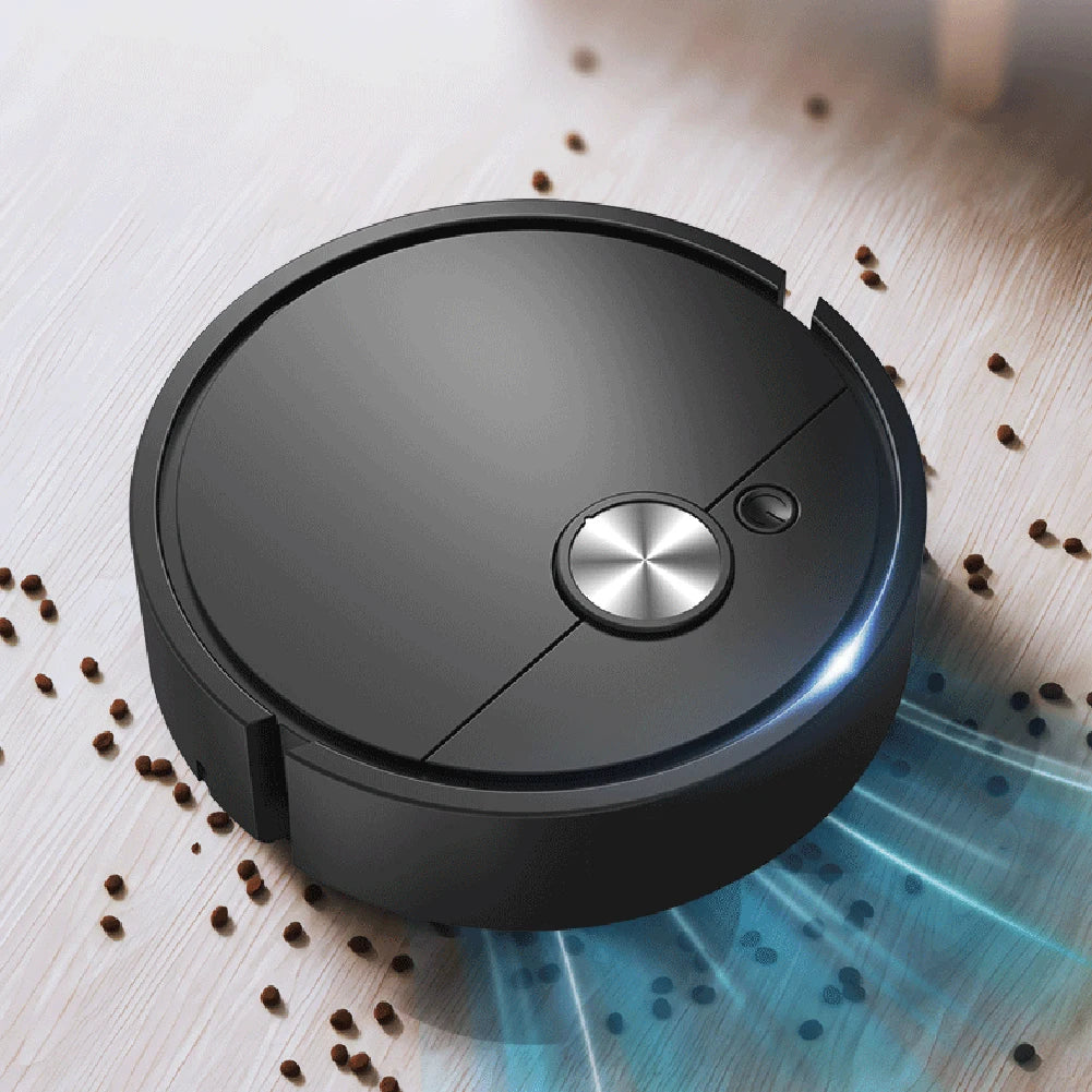 3 in 1 Robot Vacuum Rechargeable Vacuum Mop Robot Sweeping Machine Compact Cleaning Machine for Pet Hair Stubborn Dirt