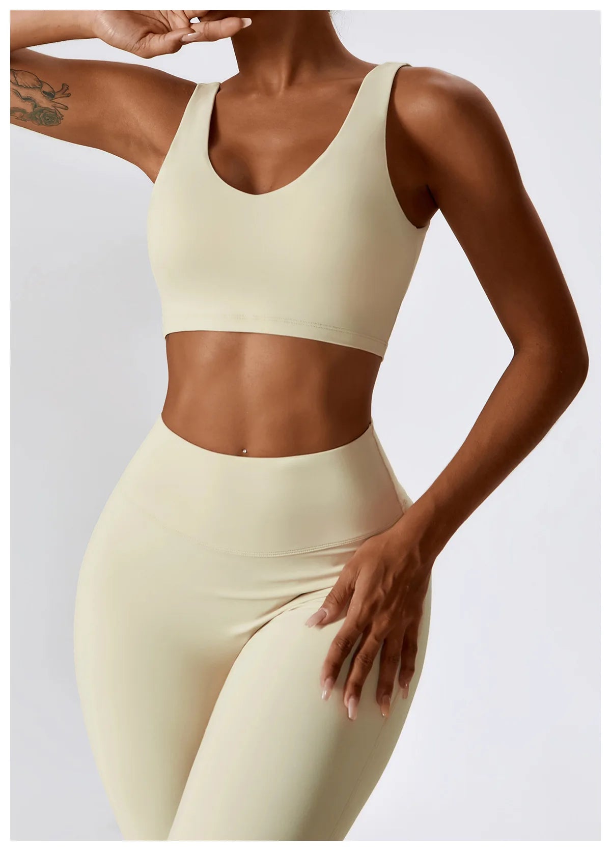 Yoga Set 2PCS Seamless Women Sportswear Workout Clothes Athletic Wear Gym