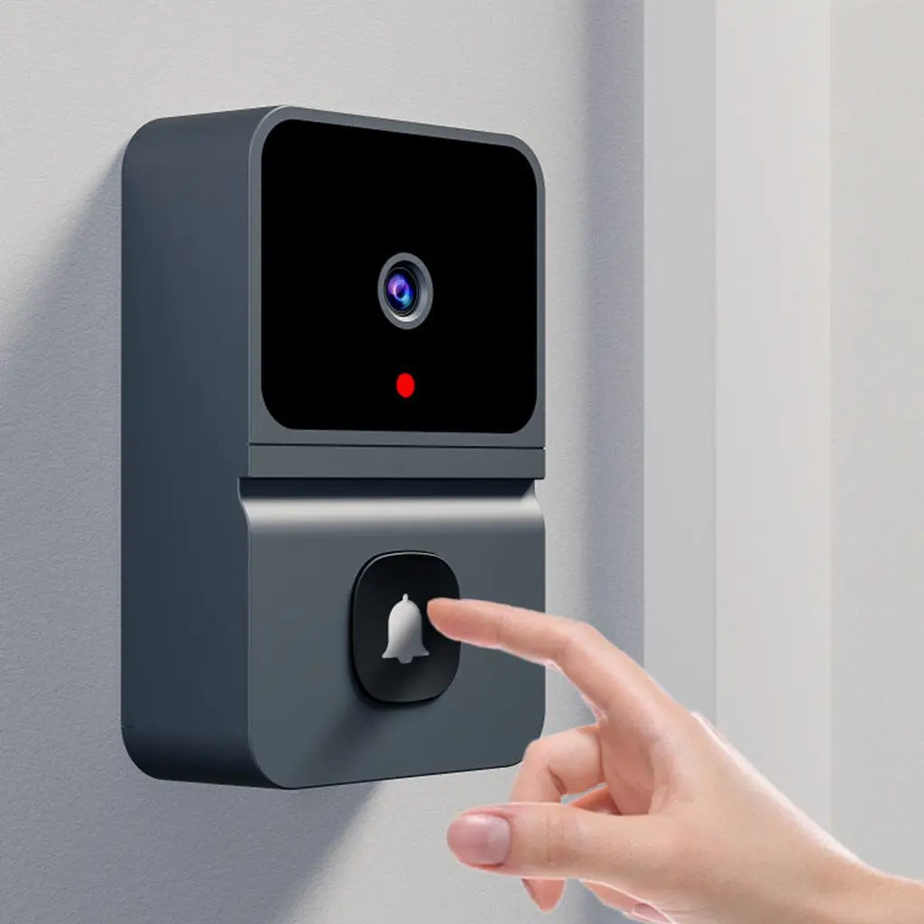 Wireless Doorbell WiFi Outdoor HD Camera Security Door Bell Night Vision Video Intercom Voice Change