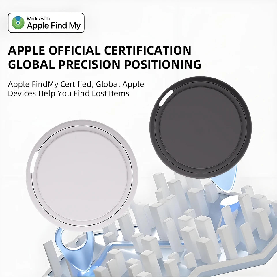 Portable Personal GPS Locator on Find my APP Searching Position Identification and Loss Prevention Alarm Locator