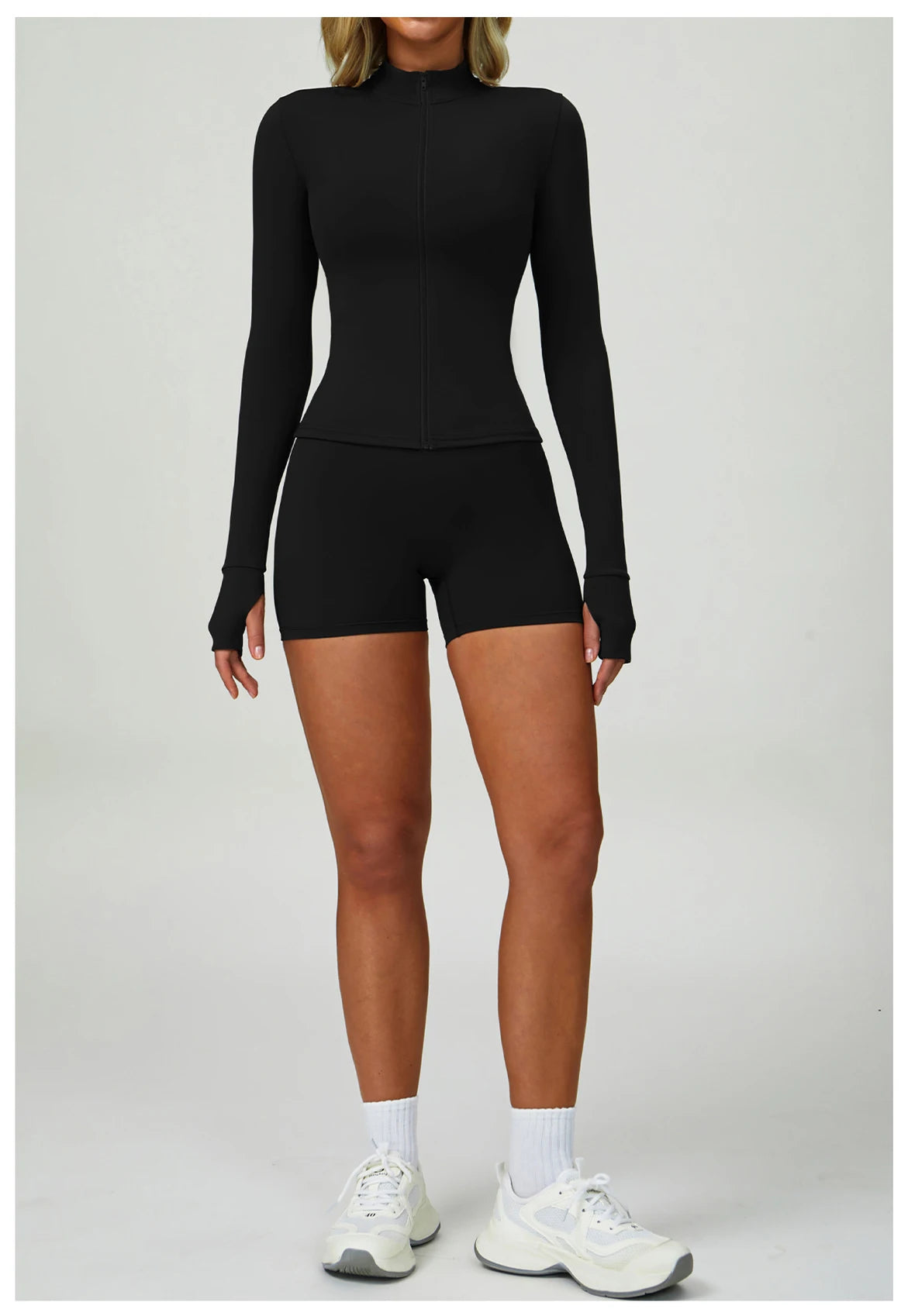 2 PCS Sportswear Women Yoga Set Gym Clothes Athletic Wear Yoga Suits Fitness Set Tracksuits Sports Bra Long Sleeve Gym Leggings