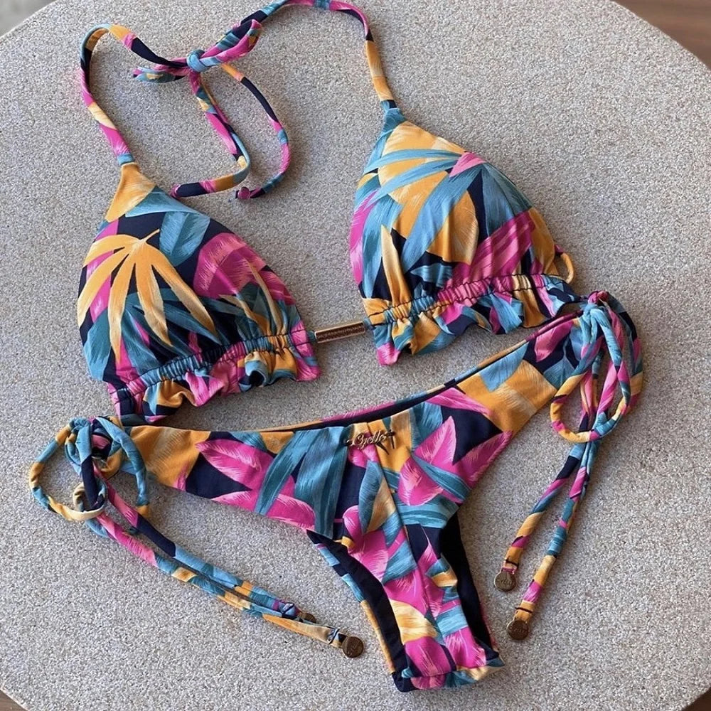 RUOTONGSEPT 2022 Sexy Micro Bikinis Swimwear Women Push-up Swimsuit Bathing Suit Bandage Beach Wear Brazilian Biquini Bikini Set