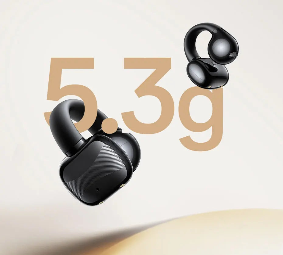UGREEN Choice HiTune S3 Open Ear Clip Wireless Earbuds Bluetooth Sports Earphones Headphones in Mic with Earhooks & Ear Hook