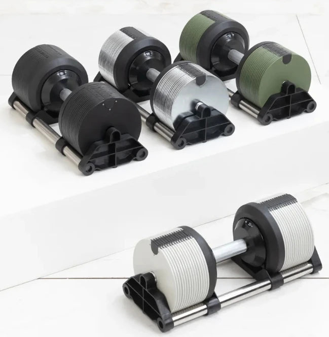 Wholesale 28kg Commercial Adjustable Dumbbell Set High Quality Fitness Gym Equipment Iron and Steel Material for Training