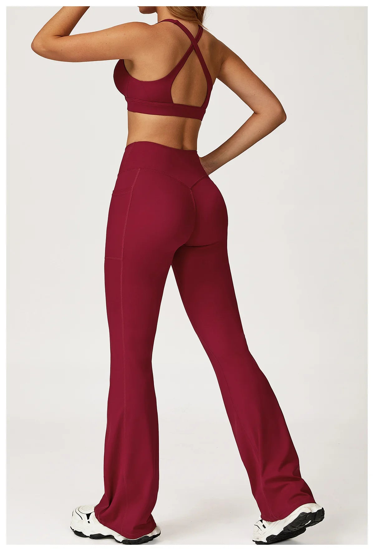 2PCS Yoga Set Gym Clothes Workout Sportswear Yoga Suits Women Tracksuits Fitness Outfits Sports Bra Gym Leggings
