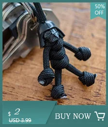 TC4 Titanium Multi Purpose Tool Outdoor Multifuction Keychain Necklace pendant Anti-personal  EDC tools for Camping Hiking