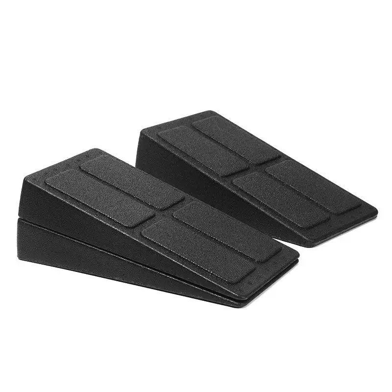3pc Easy to Assemble Exercise Equipment – Leg Stretcher, Squat Foam Wedge, Yoga Slant Board, Durable Calf Raise Block.
