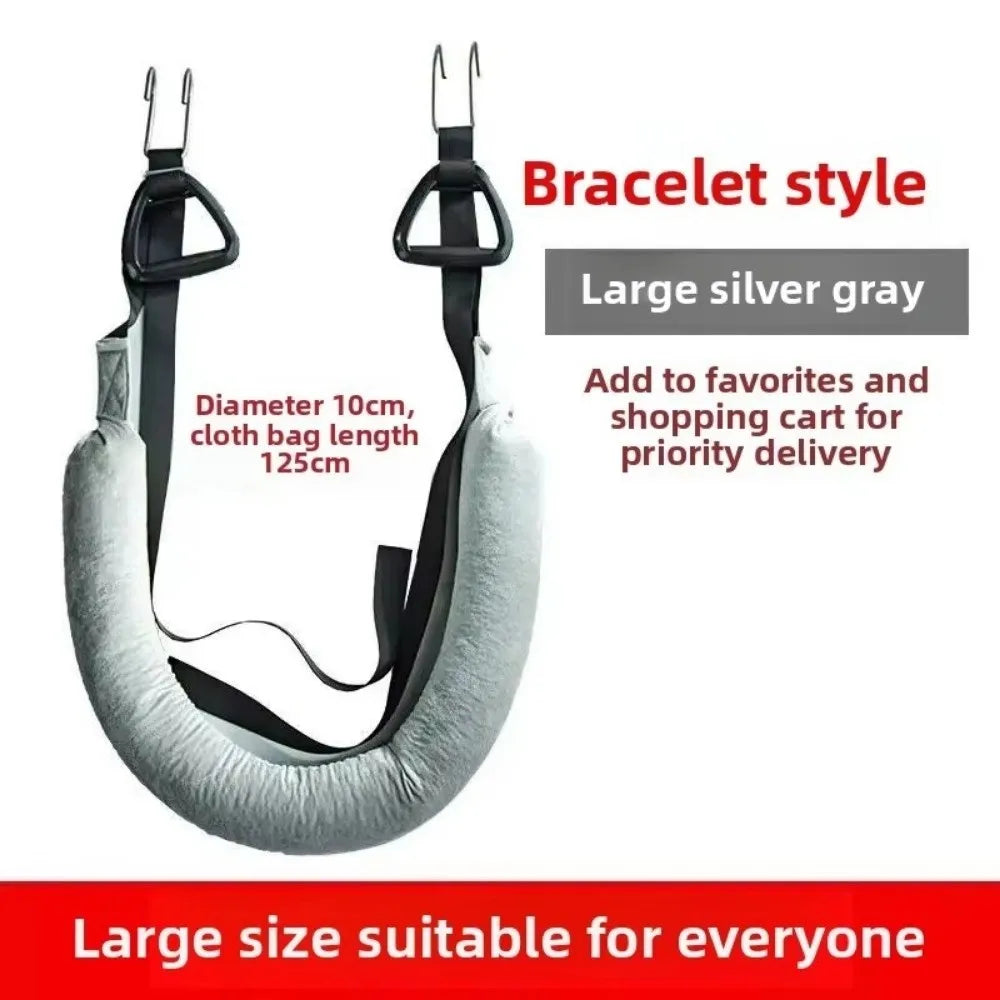Hanging Traction Belt Waist Support Ergonomic Fitness Yoga Band Lumbar Stretching Device Disc Auxiliary Belt Home Fit Equipment