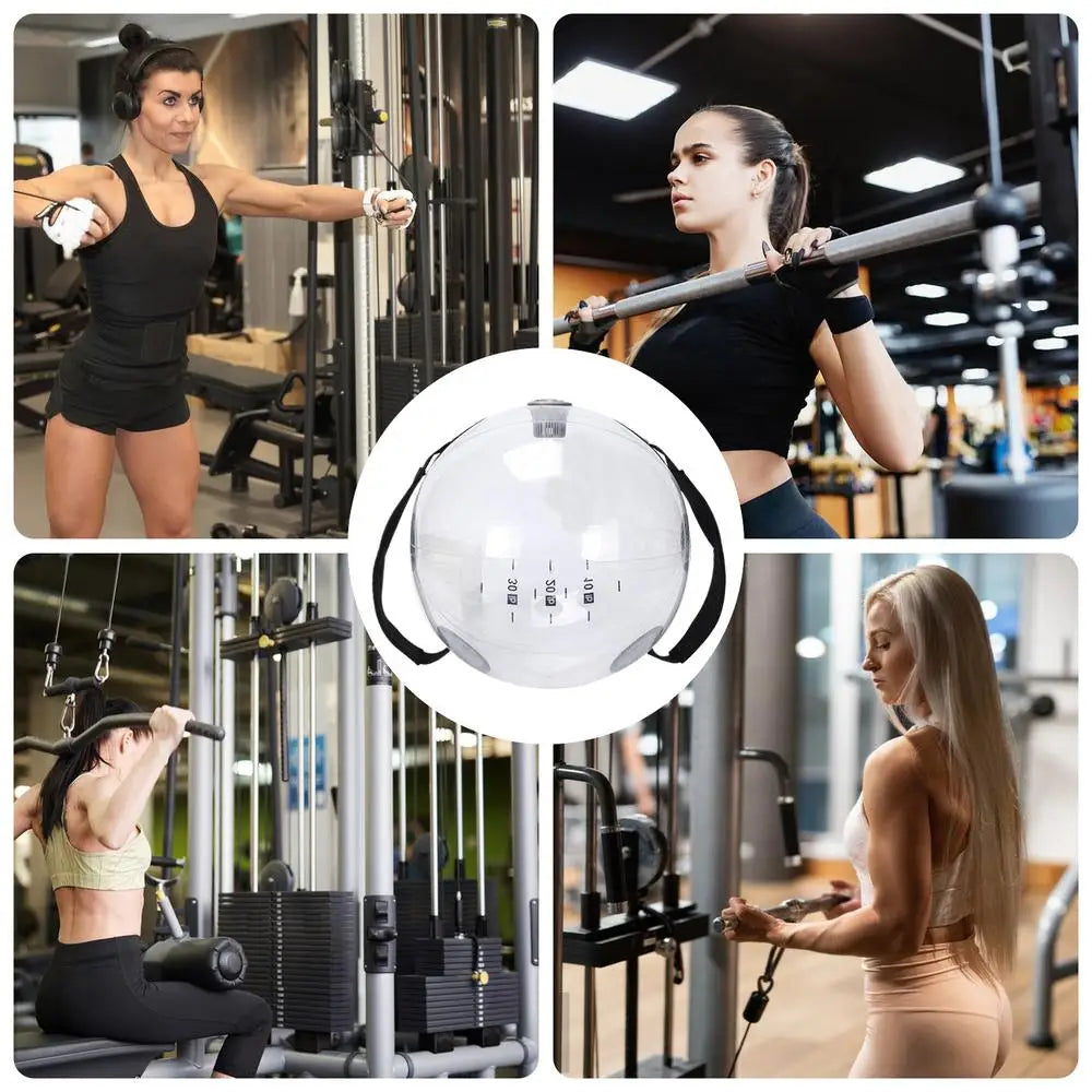 Weight Ball Fitness Water Bag Adjustable With Handle Aerobic Exercise Fitness Equipment Core And Balance Device For Home Gym