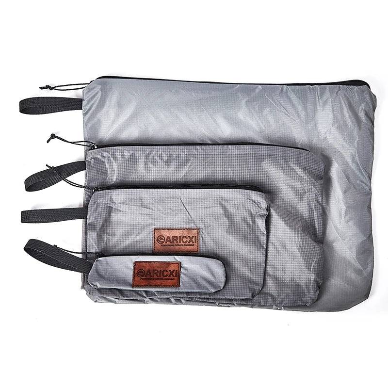 Arcixi Japanese-Style Organizer Pouch - 15D Silicone-Coated Nylon for Travel, Camping & Daily Essentials