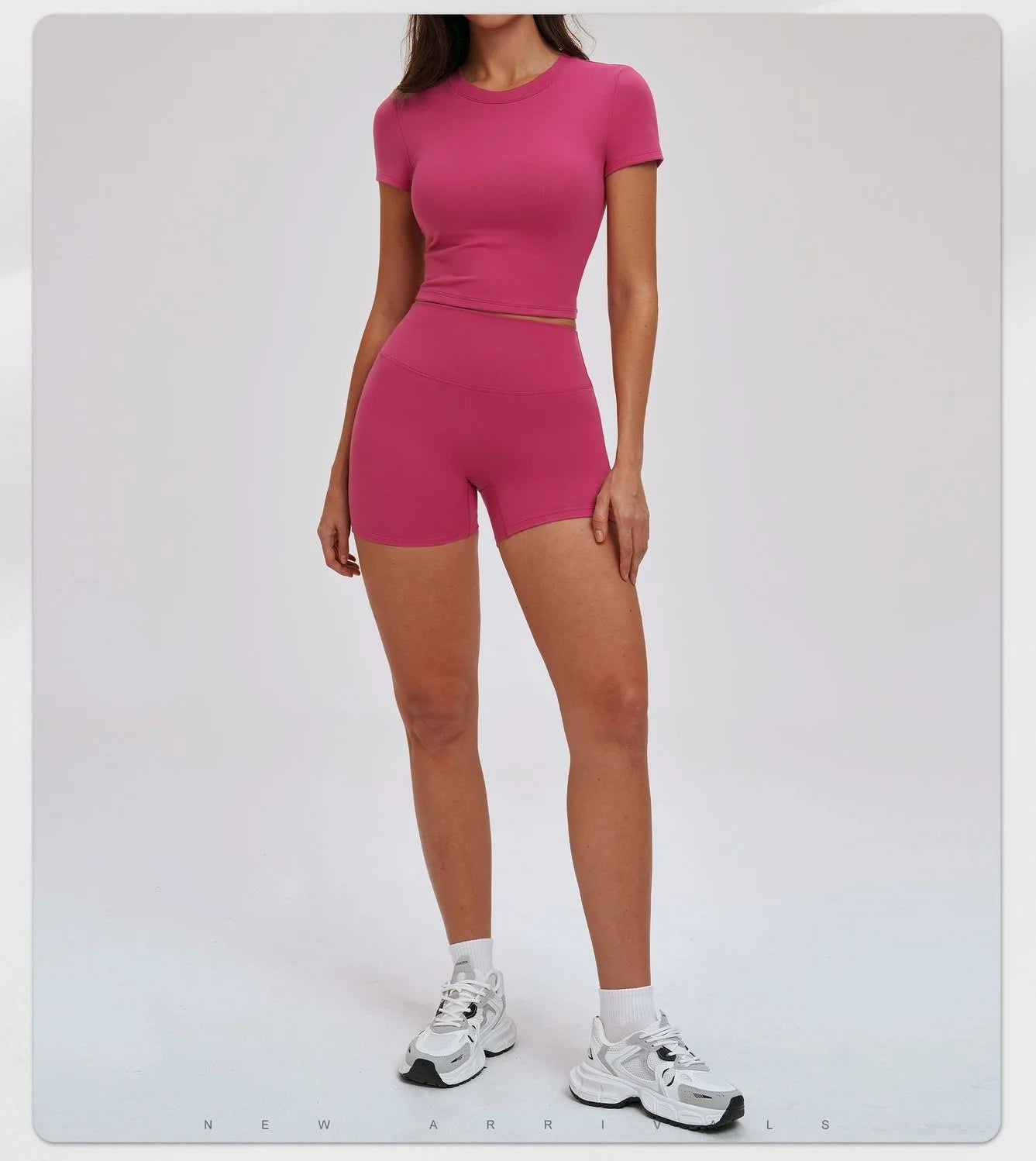 Yoga Set for Women 2026 Beauty Back Tight-Fitting Versatile Yoga Outfit Outdoor Running Sports Set