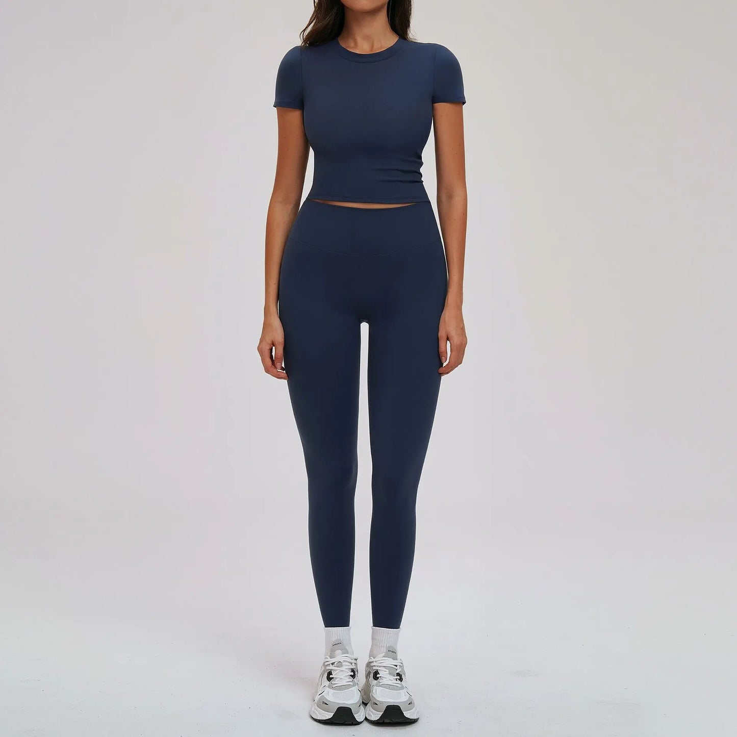 Yoga Set for Women 2026 Beauty Back Tight-Fitting Versatile Yoga Outfit Outdoor Running Sports Set