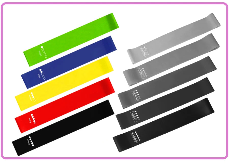 Fitness Elastic Resistance Bands Home Pilates Gym yoga resistance Bands Stretching Training Crossfit Sport Workout Equipment