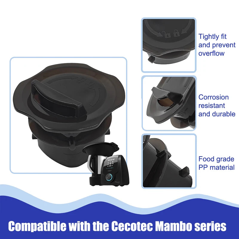 1Pcs For Cecotec Mambo Kitchen Machine Kitchen Kitchen Robot Accessories Measuring Cup Cover
