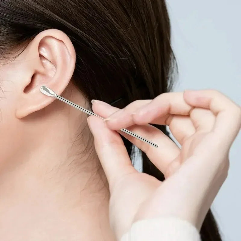 Ear Pick Six-Piece Set Ear Cleaning Ear Picking Earpick Convenient Portable Ear Pick Household for Adults