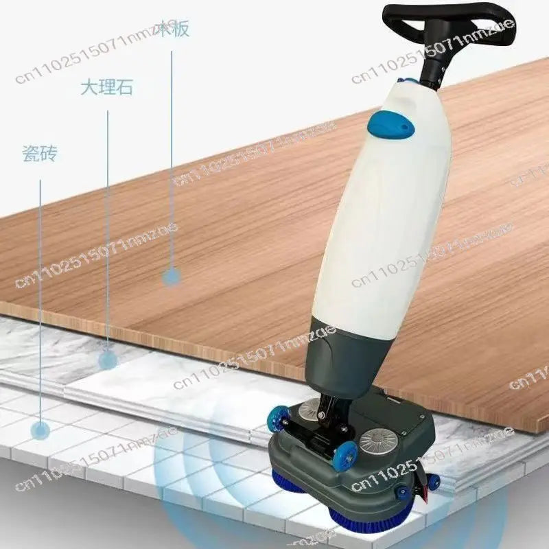Cordless Automatic Floor Scrubber Battery Powerful Wet and Dry Cleaning Cleaner Mop Household Industry Sweeper Cleaner