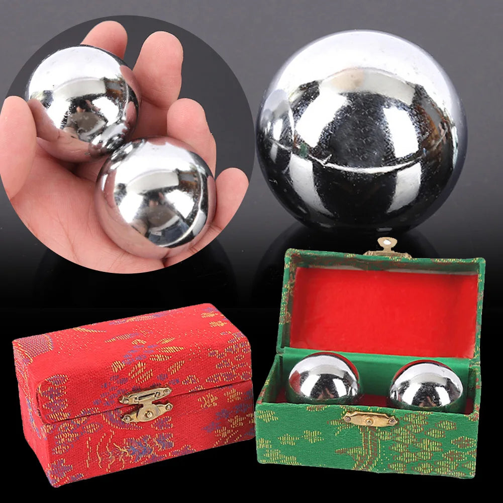 Hollow Fitness Handball Hand Grip Fitness Balls For Elderly,Rehabilitation Fitness Steel Ball,Rehabilitation Exercise Tool