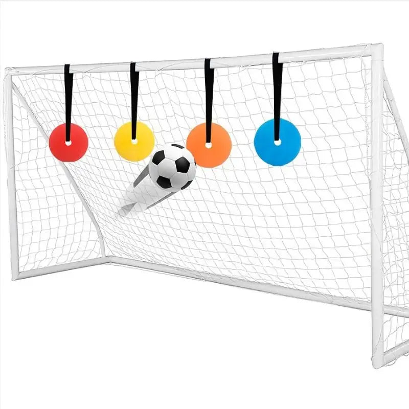Portable Trainer with Adjustable Strap For Football Goals; Ideal for Teens and Young Athletes.