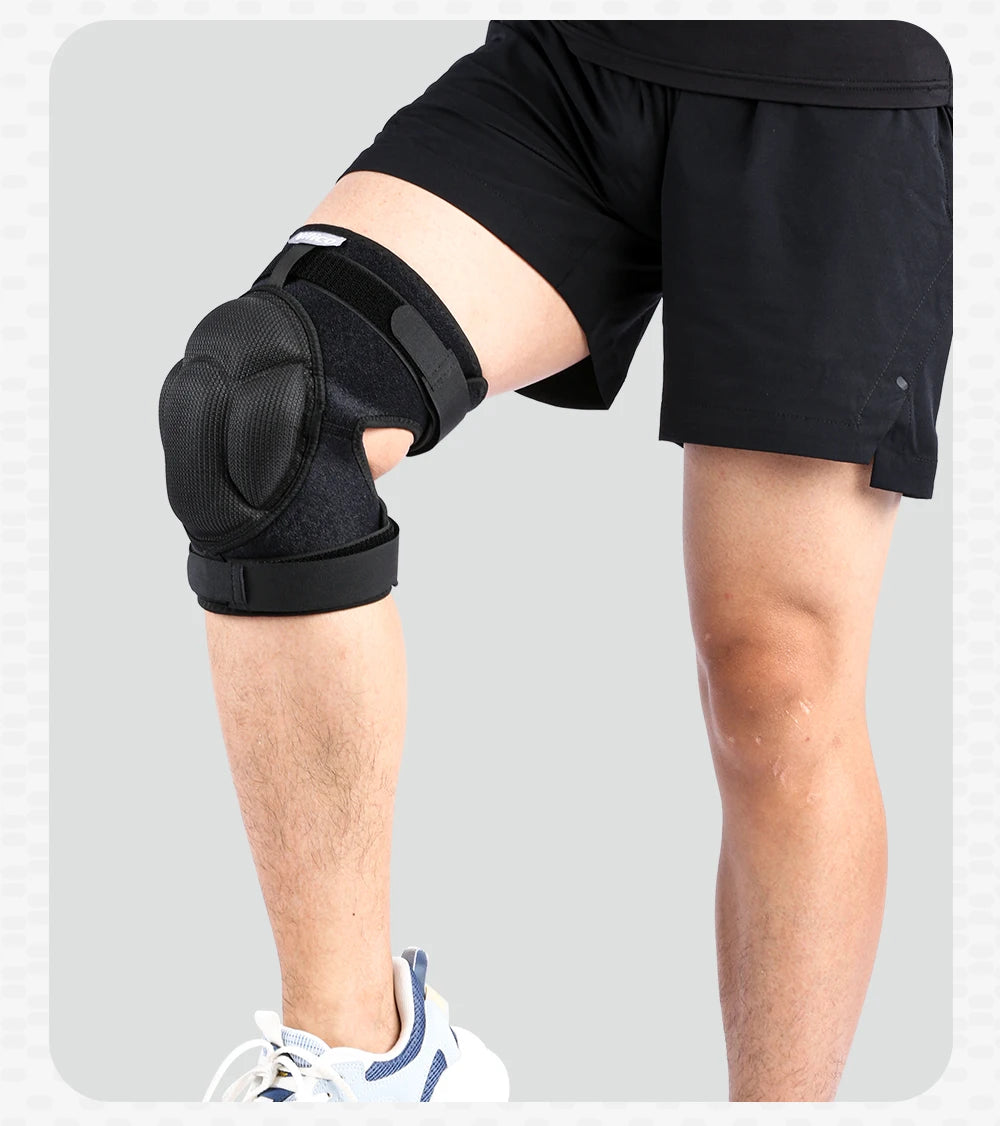Pressure strap protection Sports Thickening Knee Pads Volleyball Extreme Sports Kneepad Brace Support Anti collision ElasticKnee
