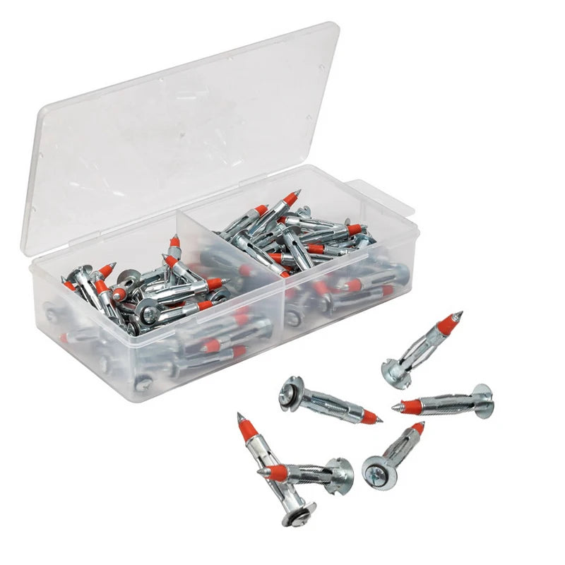 Heavy Duty  Molly Bolt Hollow Drive Wall Anchor Screws Kit Drywall Cavity Plug Dowel for Plasterboard Hanging Fasteners