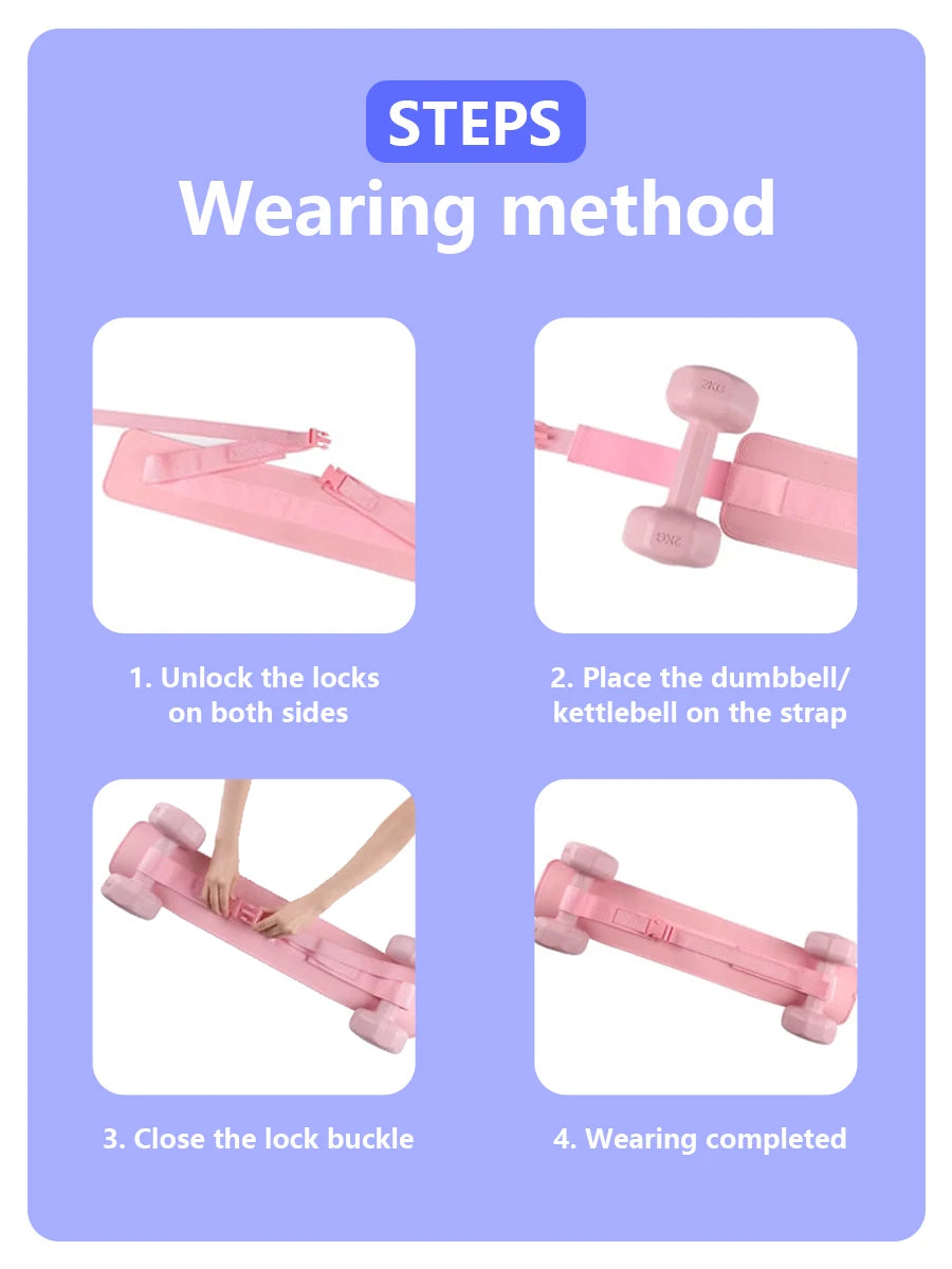 Exercise Hip Thrust Belt -Dumbbell Hip Thrust Belt