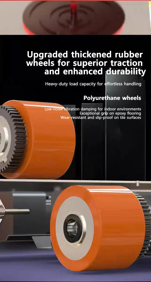 10-60T Heavy-Duty Electric Tank Machinery Skate Dolly Wheel Shifter Handling Tool Efficient Heavy Load Moving Equipment