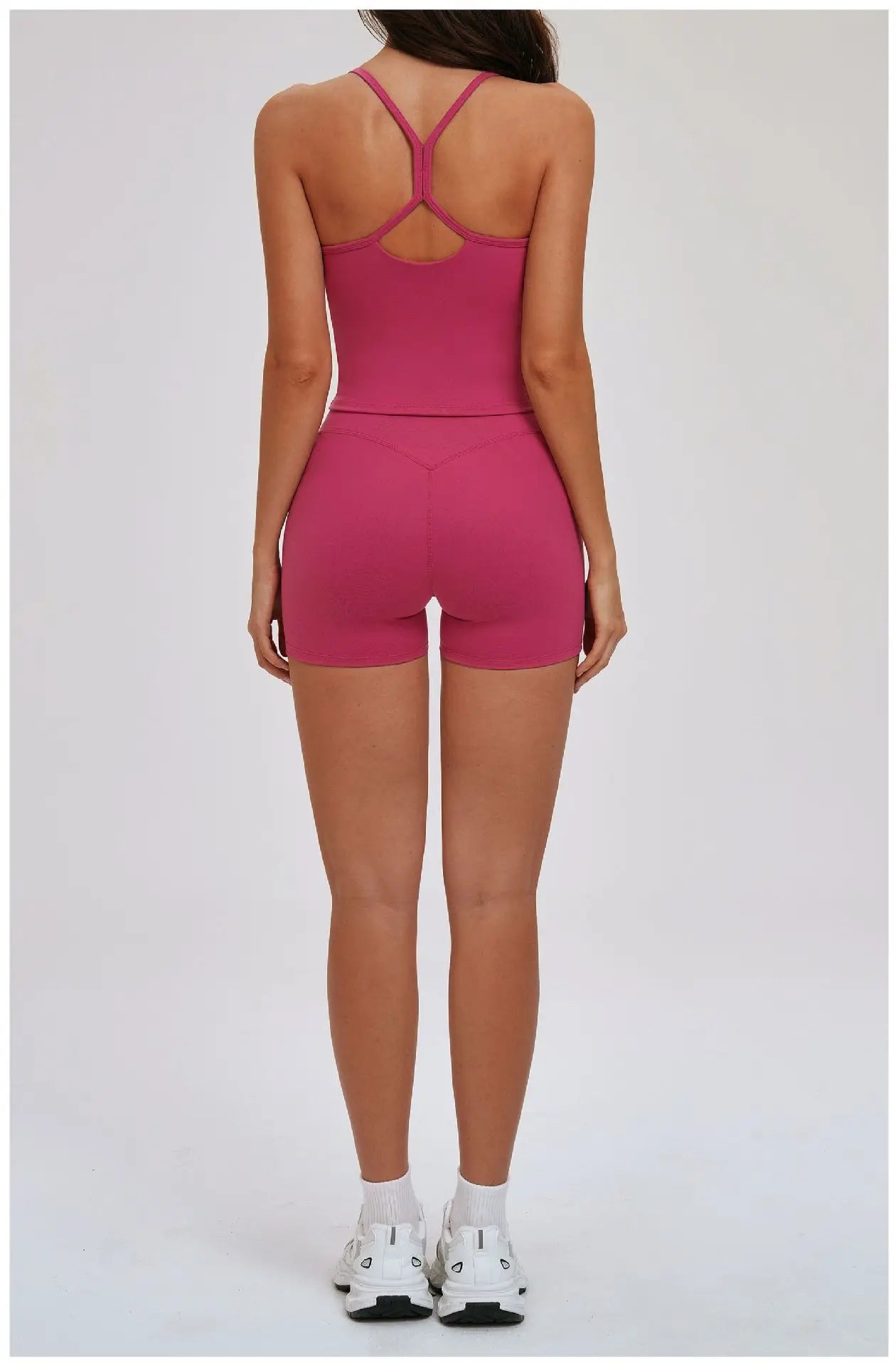 Yoga Set for Women 2026 Beauty Back Tight-Fitting Versatile Yoga Outfit Outdoor Running Sports Set