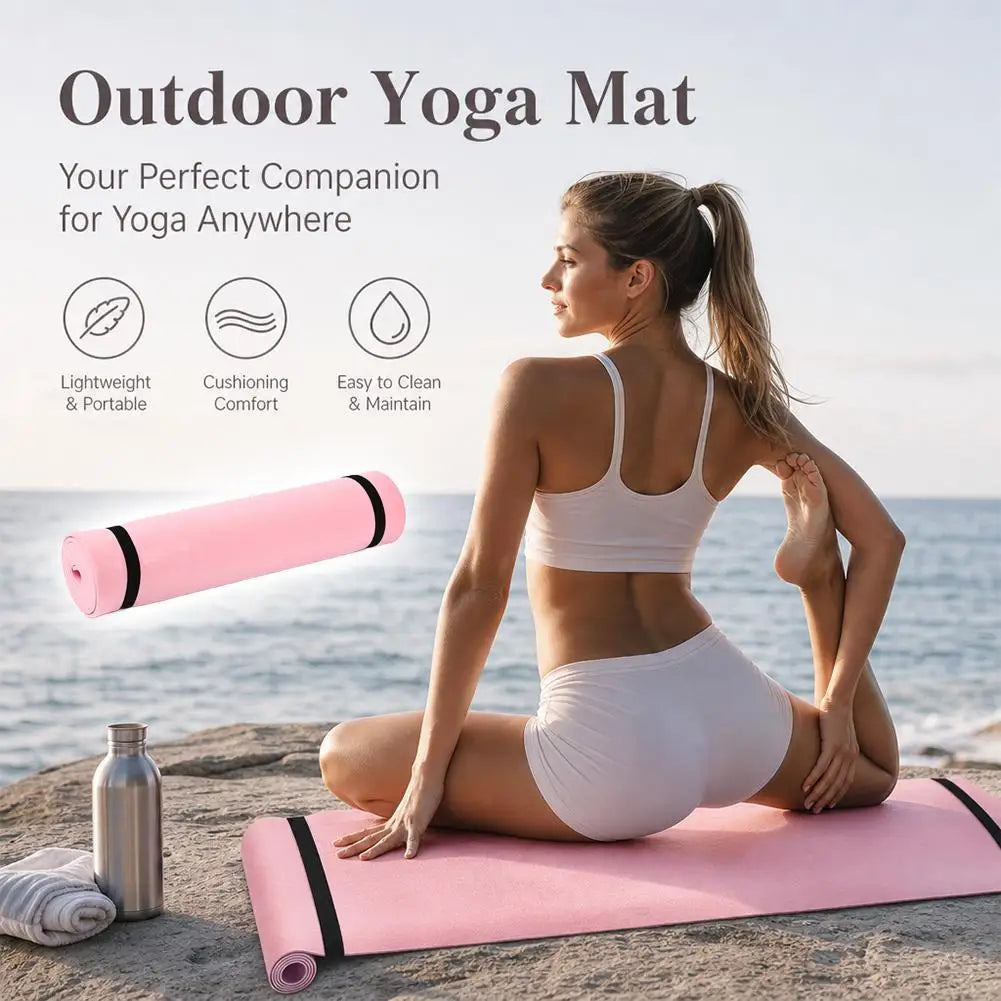 Nonslip Exercise Fitness Pilates Mat Exercise Body Building Blanket Sports Fitness Mat Gymnastics Mat Fitness Equipment
