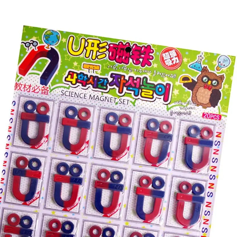 Kids Multifuction Improve Intellgence Magnet Science Experiment Bar