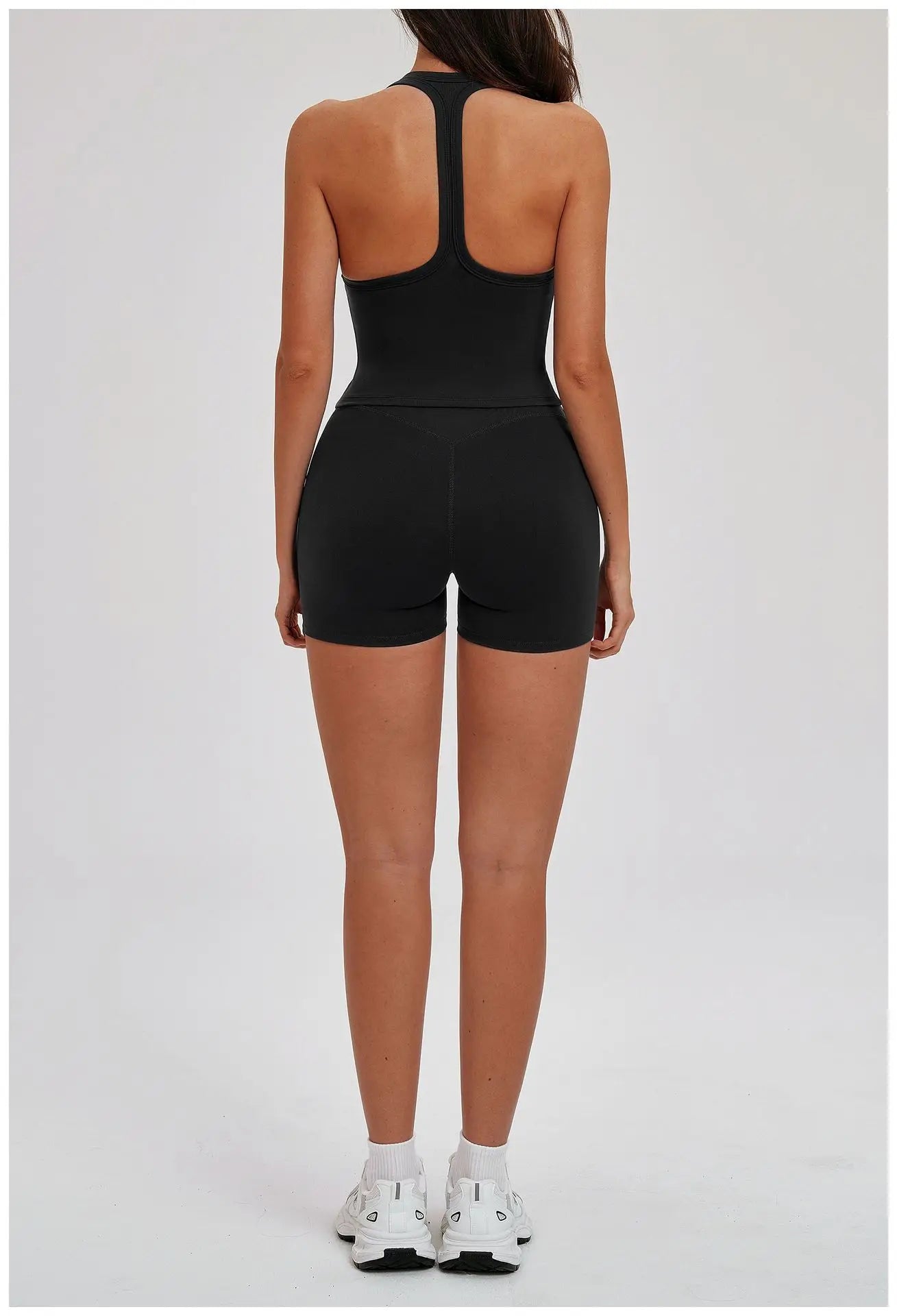 Yoga Set for Women 2026 Beauty Back Tight-Fitting Versatile Yoga Outfit Outdoor Running Sports Set