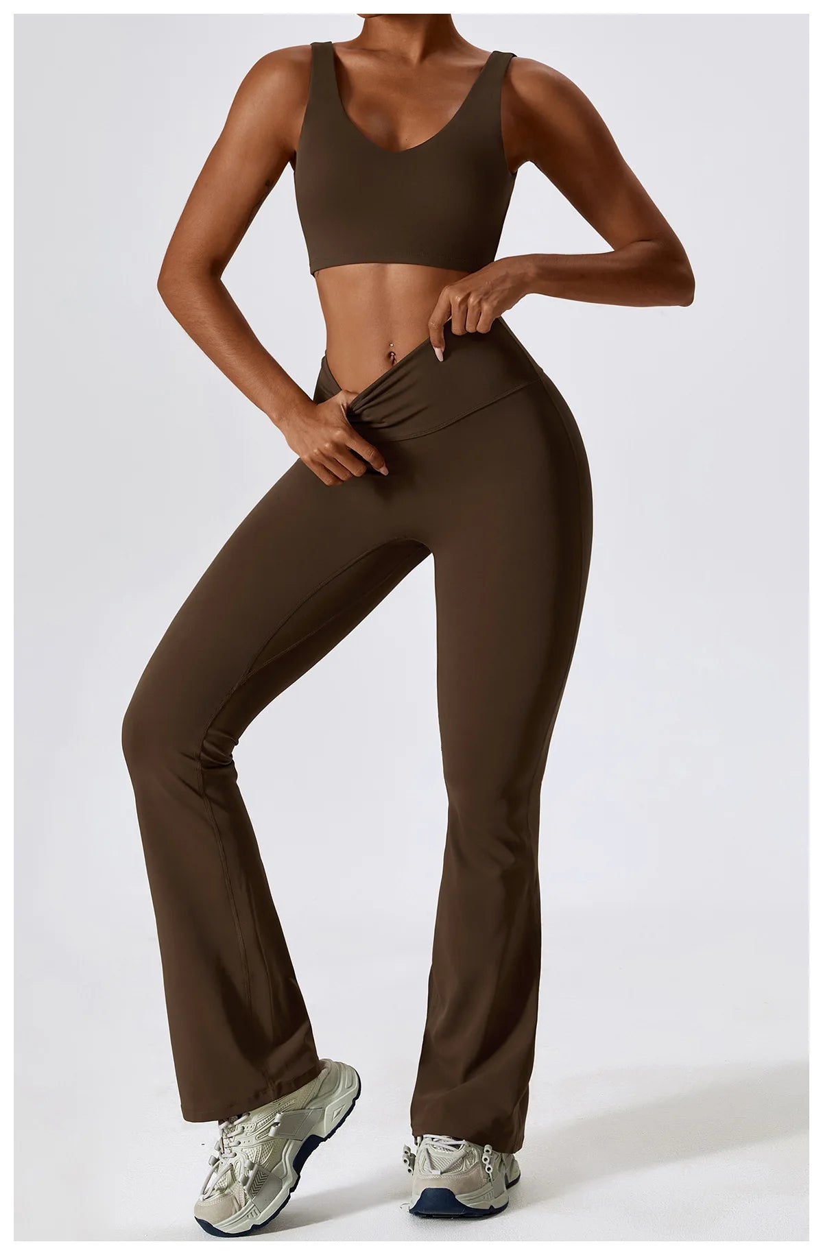 Yoga Set 2PCS Seamless Women Sportswear Workout Clothes Athletic Wear Gym