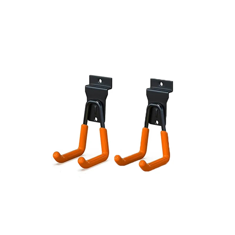 Heavy Duty Metal  Garage Storage Hooks  Wall Mount Non-Slip Coating For Storage For  Bikes  Power Tools Garden  Equipment