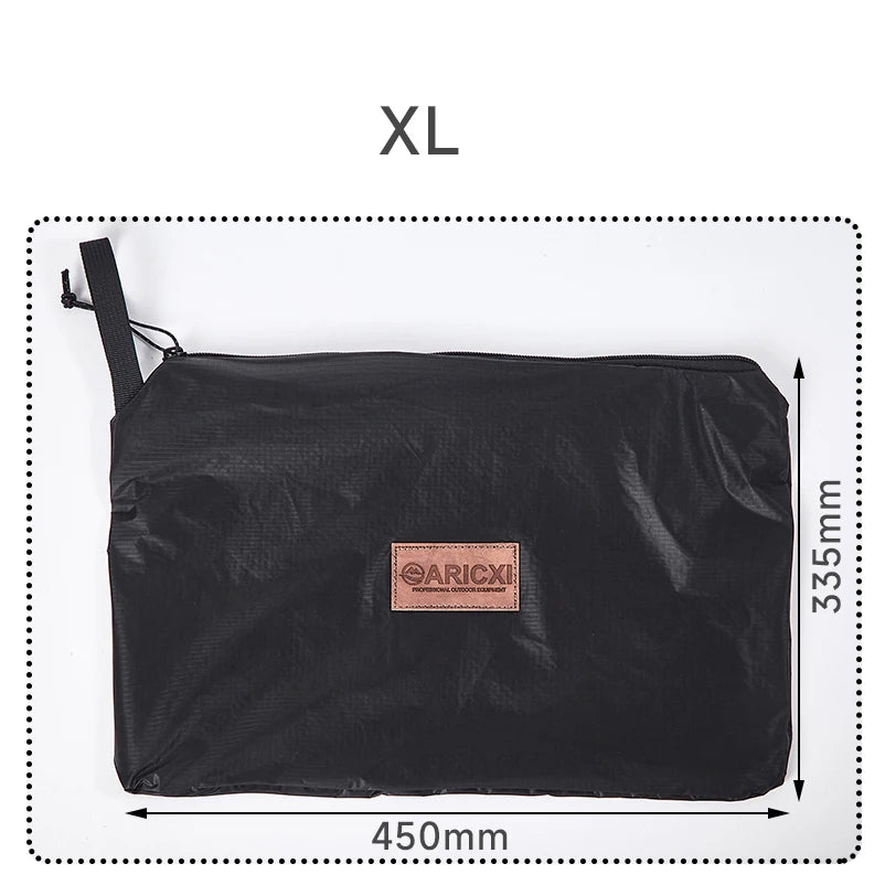 Arcixi Japanese-Style Organizer Pouch - 15D Silicone-Coated Nylon for Travel, Camping & Daily Essentials