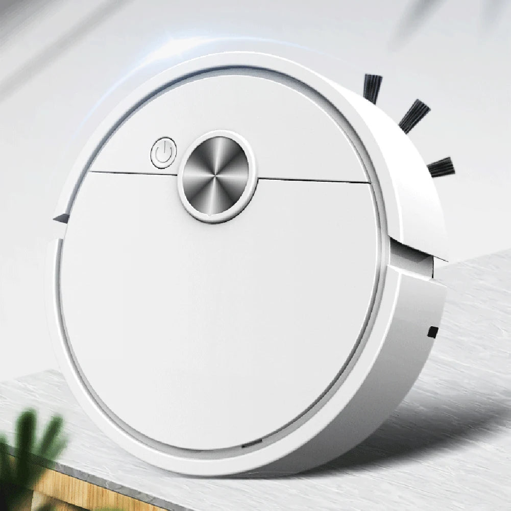 3 in 1 Robot Vacuum Rechargeable Vacuum Mop Robot Sweeping Machine Compact Cleaning Machine for Pet Hair Stubborn Dirt