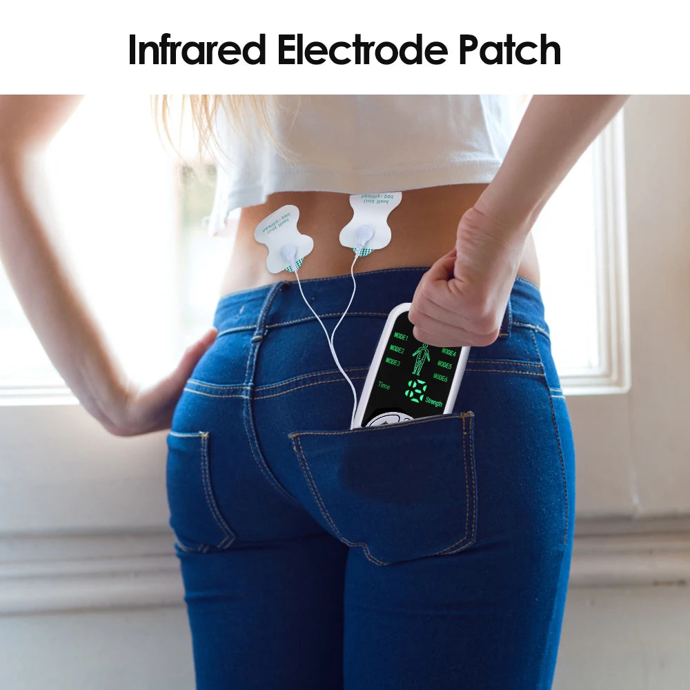 EMS Pulse Electric Muscle Stimulator Back Neck Body Massager