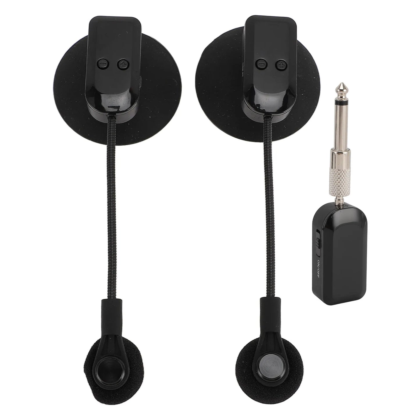 Wireless Instrument Microphone 2.4G Wireless 360° Rotation Guitar, Violin, Accordion, Guzheng Performance Wireless Microphone