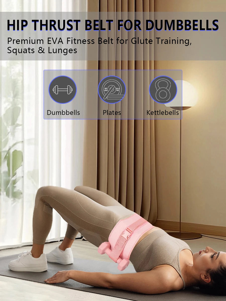 Exercise Hip Thrust Belt -Dumbbell Hip Thrust Belt