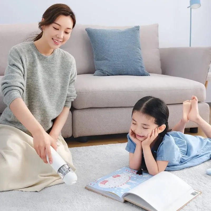 Mijia Cordless Vacuum Cleaner Portable Compact Dust Catcher Rechargeable For Car Computer Sofa Gap Cleaning