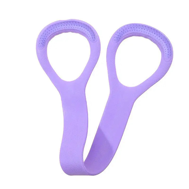 Pilates Resistance Band 8 Shaped Elastic Stretcher Home Fitness Open Shoulder Back Shaping Pulling Band Shoulder Exercise Rope