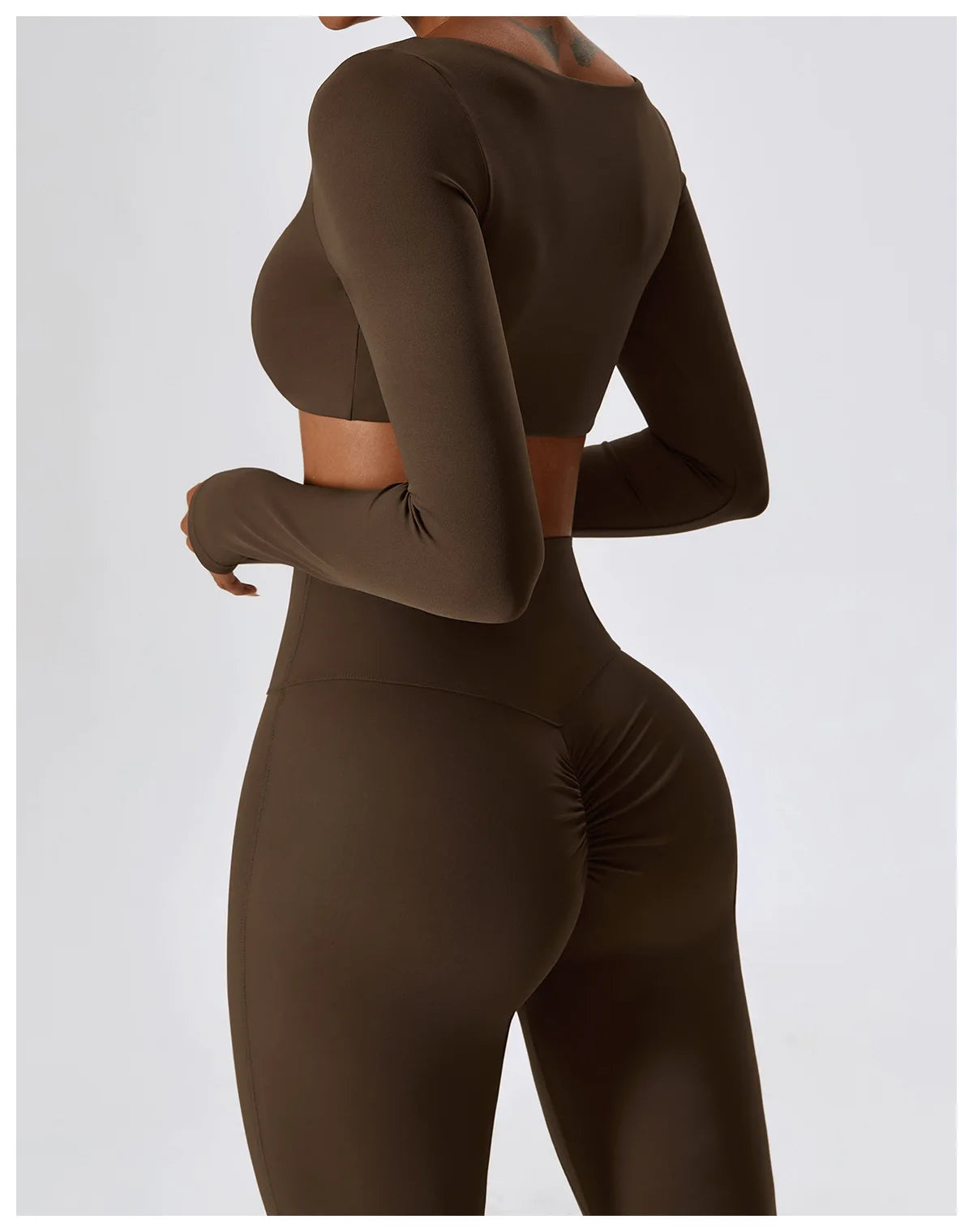 Yoga Set 2PCS Seamless Women Sportswear Workout Clothes Athletic Wear Gym