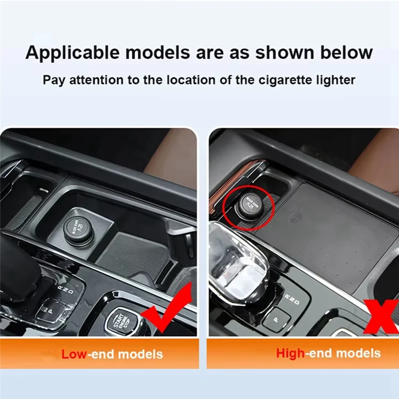 Wireless Charging Holde Car Wireless Charging USB Type-C Wireless Charging For Volvo