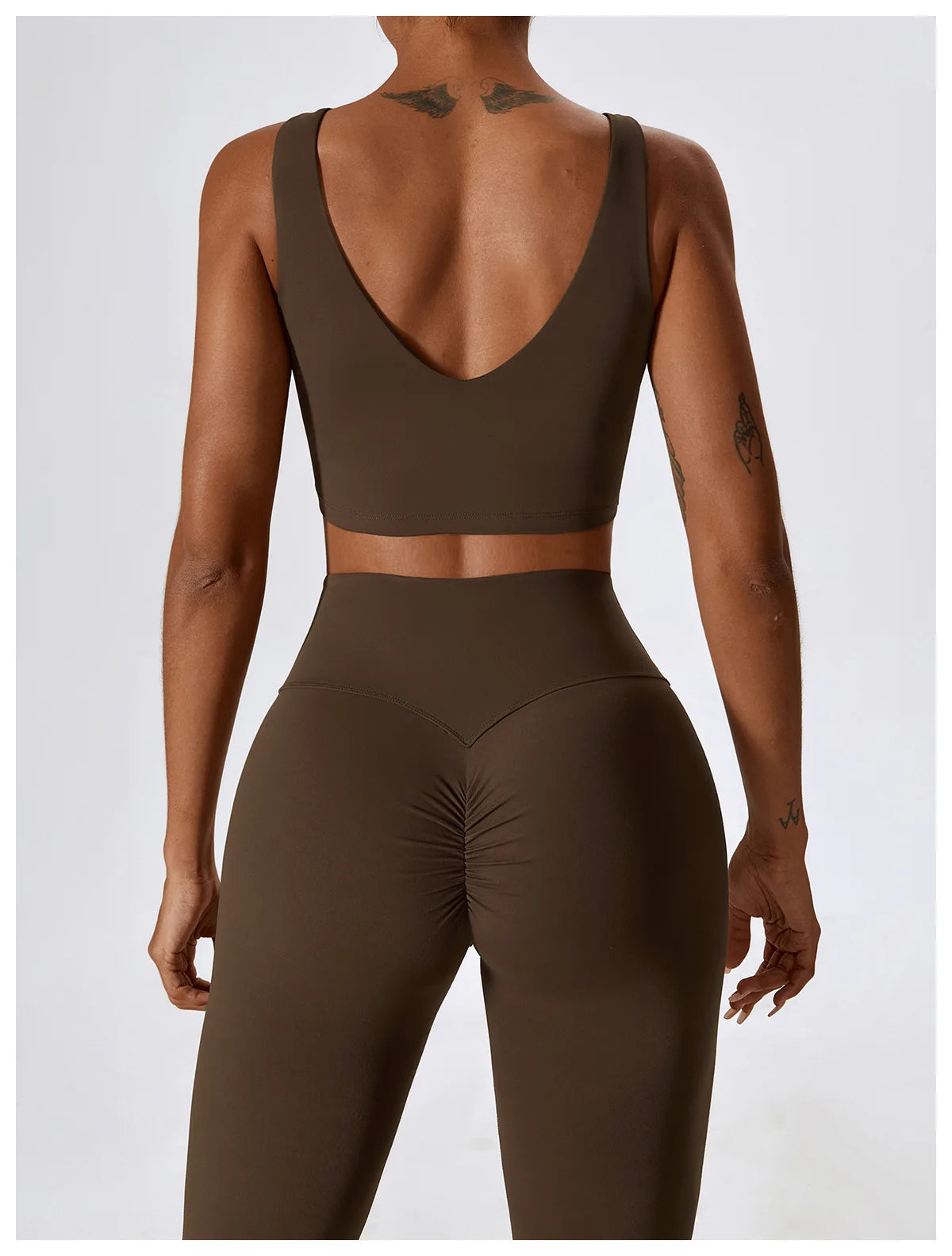Yoga Set 2PCS Seamless Women Sportswear Workout Clothes Athletic Wear Gym