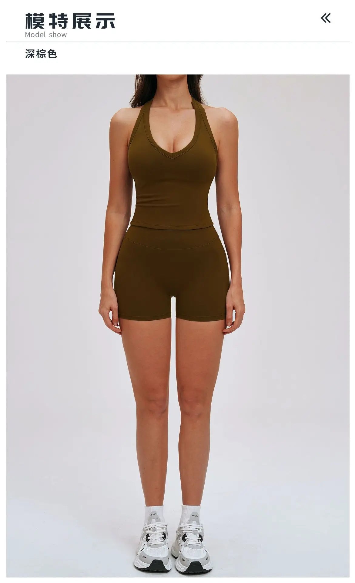 Yoga Set for Women 2026 Beauty Back Tight-Fitting Versatile Yoga Outfit Outdoor Running Sports Set