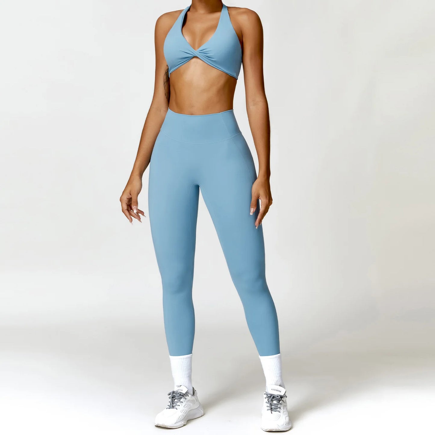 2 Pieces Women Yoga Set Sportswear  Gym Clothes Sportswear Yoga Suits Fitness Set Tracksuits Sports Bra Gym